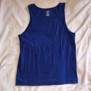 Jerzees blue tank top